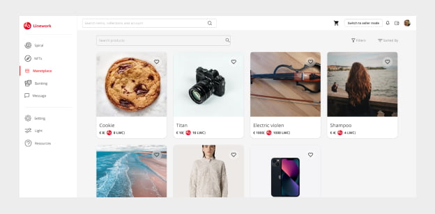 LineWork: Revolutionizing E-commerce with Cryptocurrency & NFTs Through Modern Web Solutions