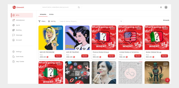 LineWork: Revolutionizing E-commerce with Cryptocurrency & NFTs Through Modern Web Solutions