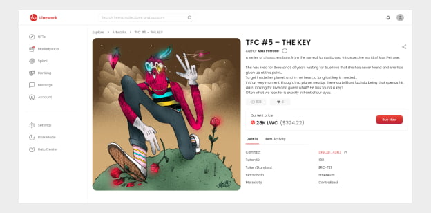 LineWork: Revolutionizing E-commerce with Cryptocurrency & NFTs Through Modern Web Solutions