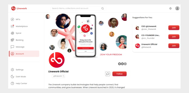 LineWork: Revolutionizing E-commerce with Cryptocurrency & NFTs Through Modern Web Solutions