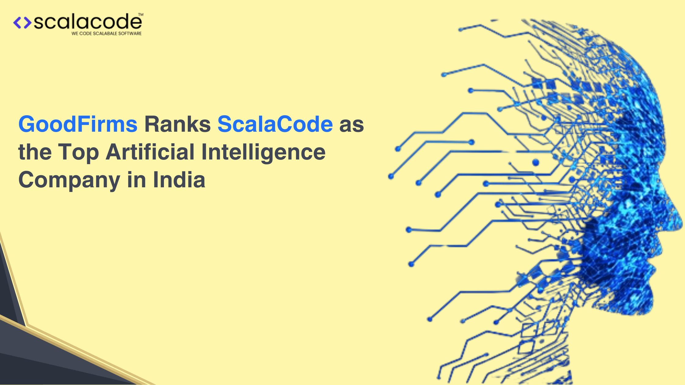 GoodFirms Ranks ScalaCode as the Top Artificial Intelligence Company in India