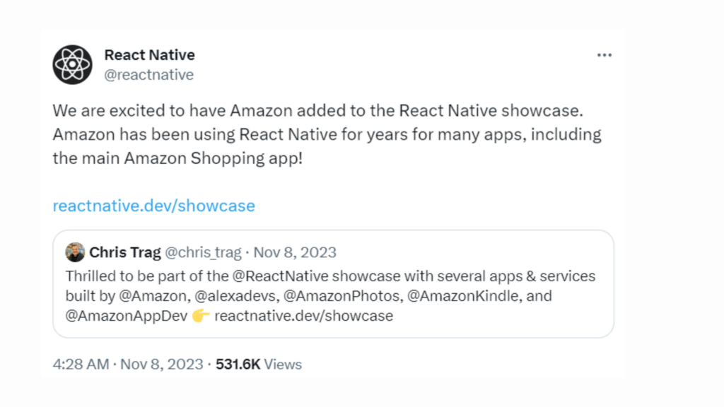 React Native Showcase