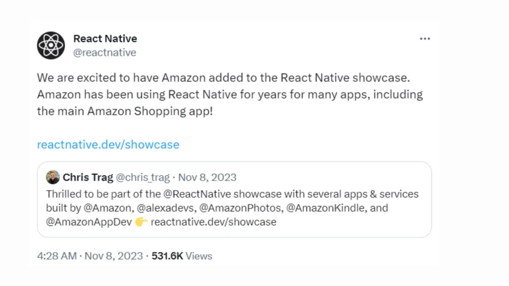 Decoding React Native App Development Costs: A Comprehensive Guide 2026 9 React Native Showcase