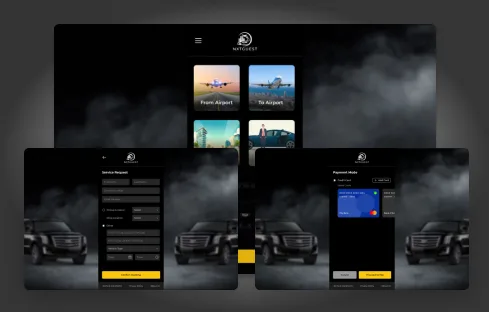 Progressive Web App for Luxury Transportation Services