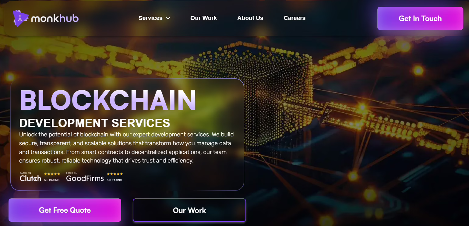 17+1 Top Blockchain Development Companies in 2025 24 Monkhub