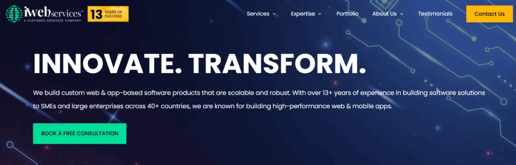 Top DevOps Consulting Companies in 2025-26 9 iWebServices- Leading DevOps consulting firm