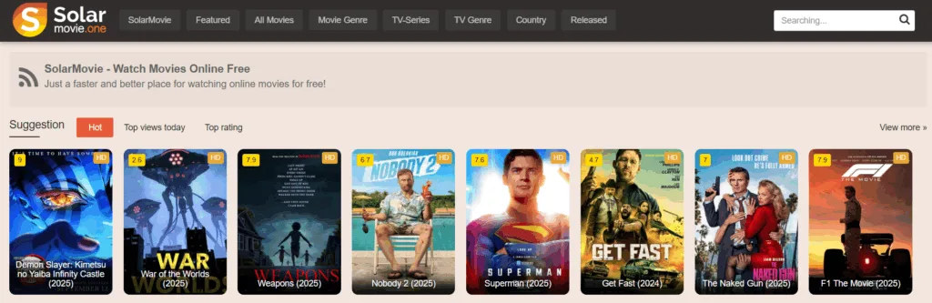 Top 23 Soap2day Alternatives 21 SolarMovie