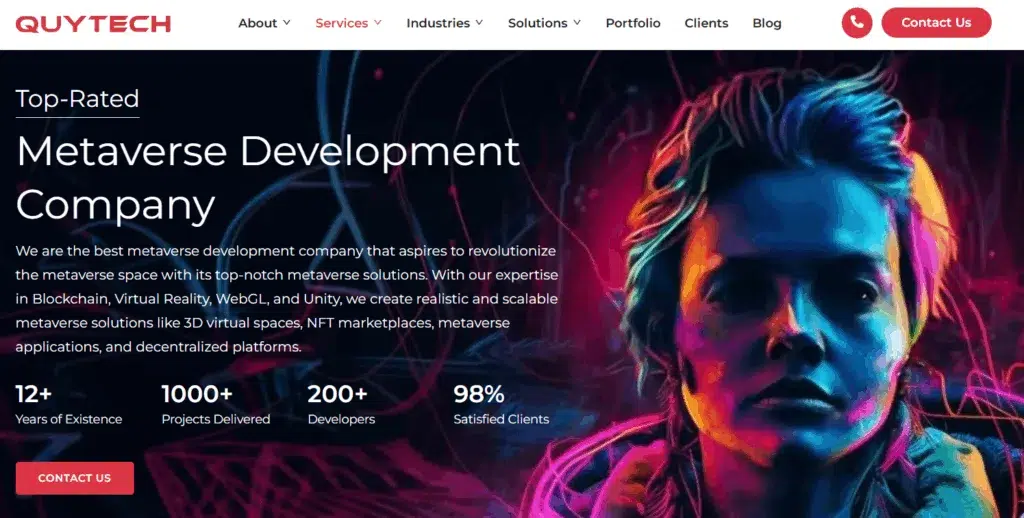 Top Metaverse Development Companies 20 Quytech- Top Metaverse Development Firm