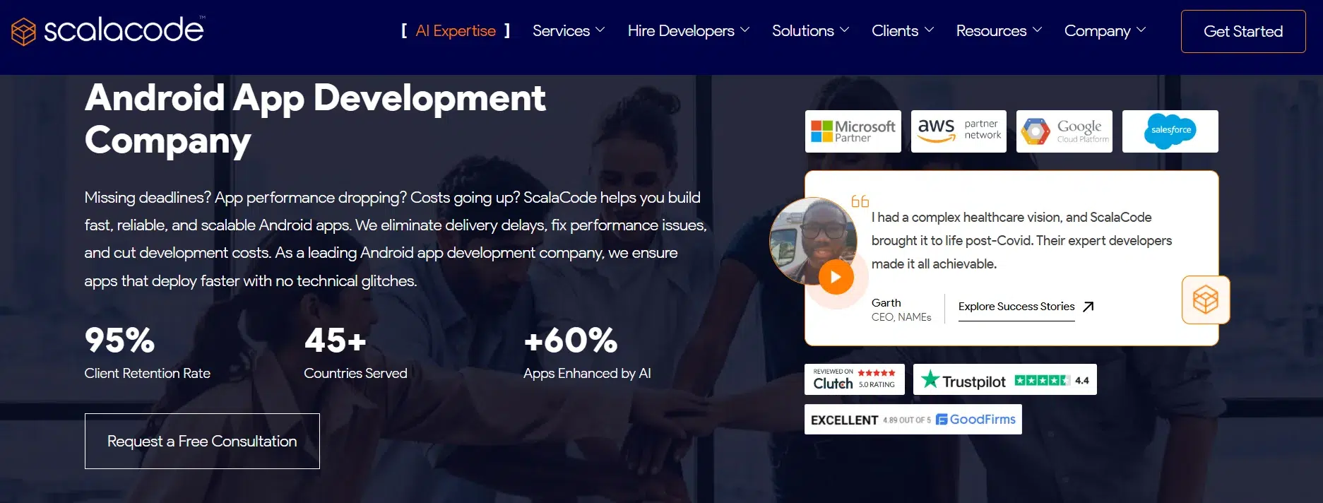 21+ Top Android App Development Companies Worldwide 8 ScalaCode- Top Android App Development Company Worldwide