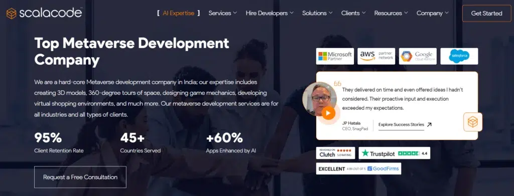 Top Metaverse Development Companies 8 ScalaCode- Top Metaverse Development Company