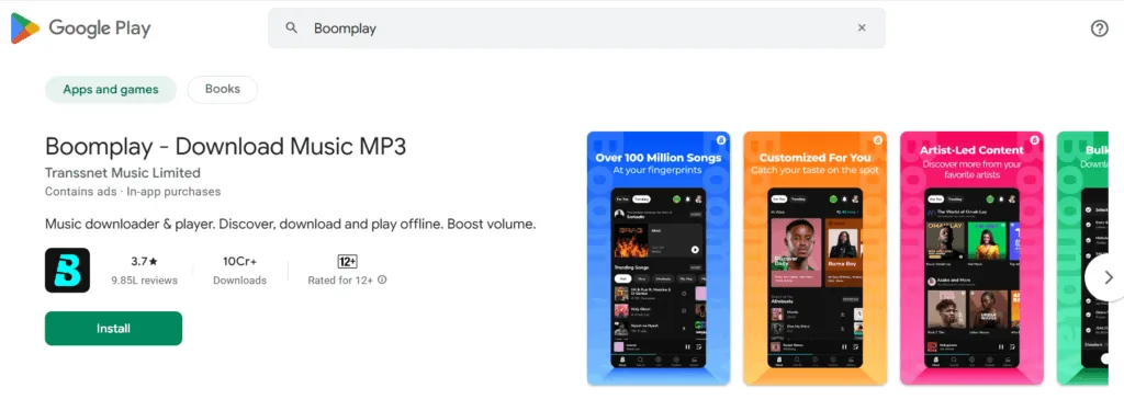 23 Best Free Offline Music Apps for Android & iOS (2026 Edition) 26 Boomplay - Download Music MP3 App