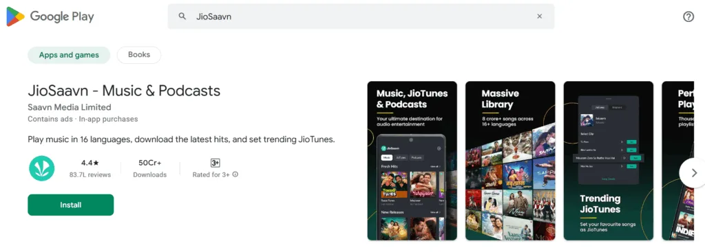 23 Best Free Offline Music Apps for Android & iOS (2026 Edition) 23 JioSaavn- multi-language music app