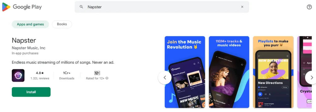23 Best Free Offline Music Apps for Android & iOS (2026 Edition) 18 Napster- Music Apps for Android & iOS