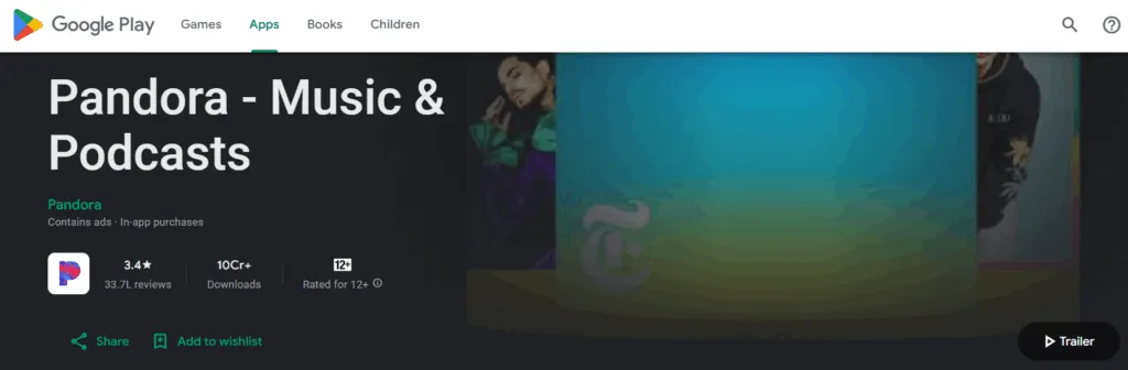 23 Best Free Offline Music Apps for Android & iOS (2026 Edition) 16 Pandora - Music & Podcasts app