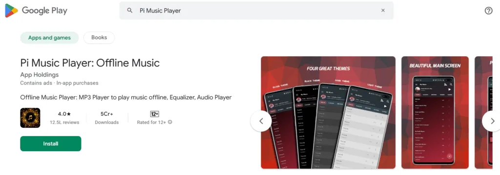 23 Best Free Offline Music Apps for Android & iOS (2026 Edition) 24 Pi Music Player- Offline Music App